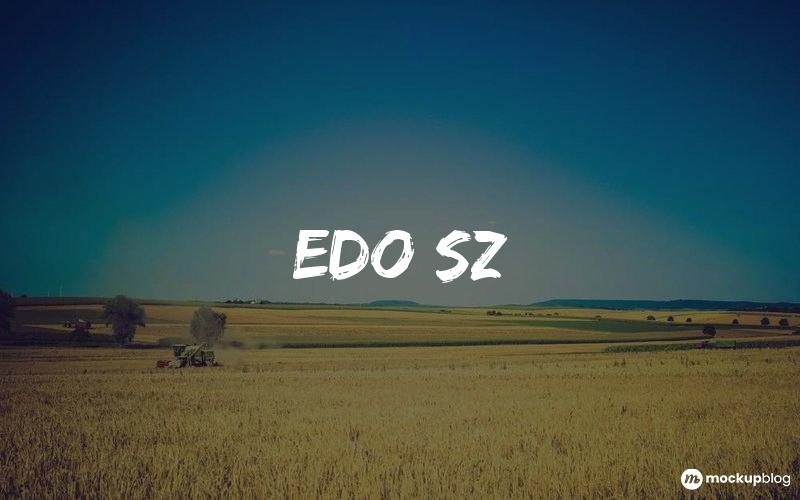 Edo SZ Font