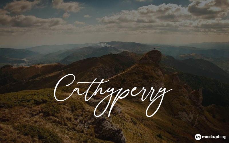 Cathyperry Font