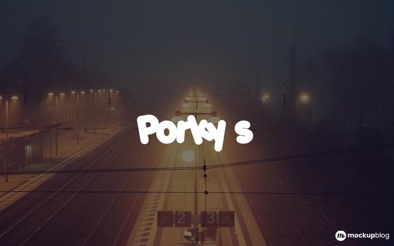 Porky s Font