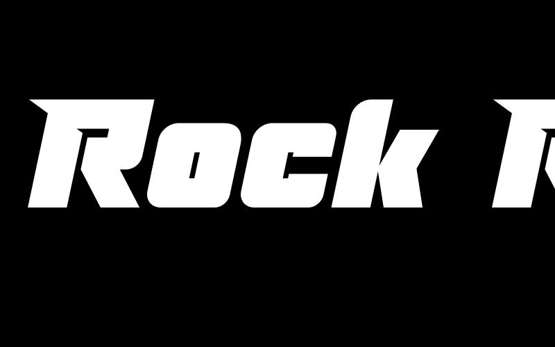 Rock Road Schriftart