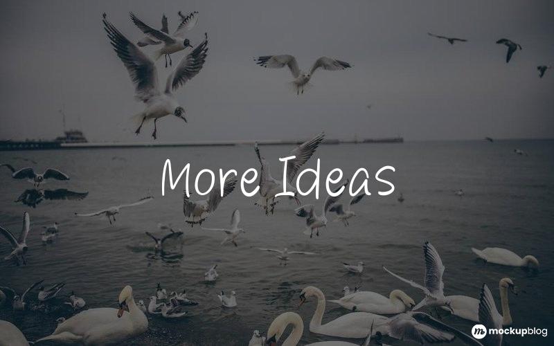 More Ideas Font