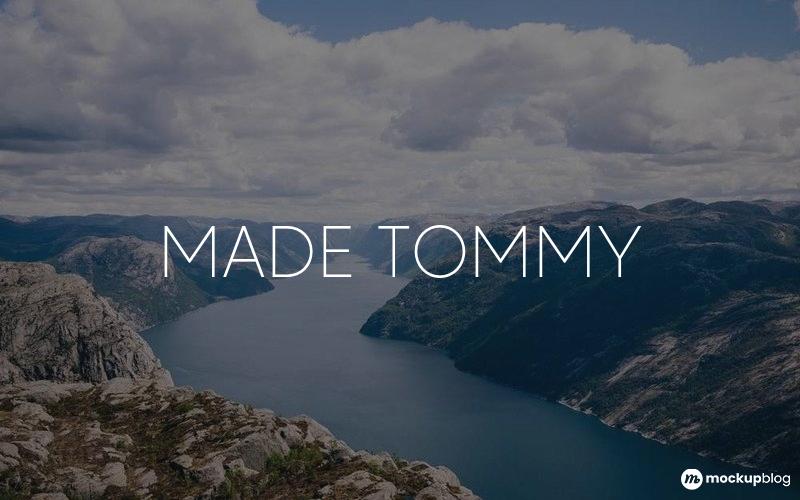 Schriftart MADE TOMMY