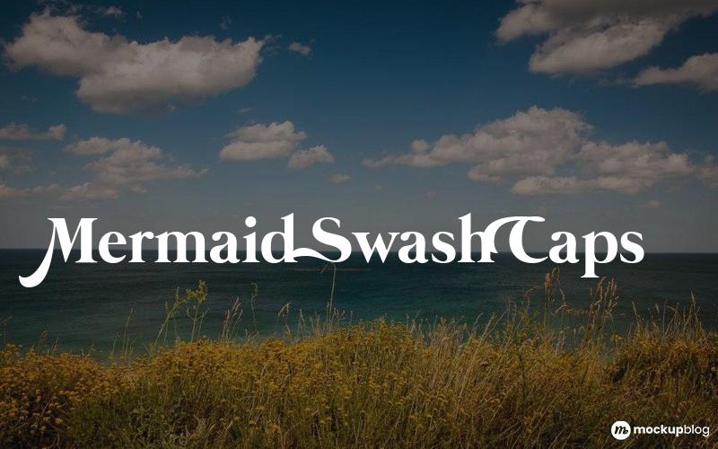 Mermaid Swash Caps Font