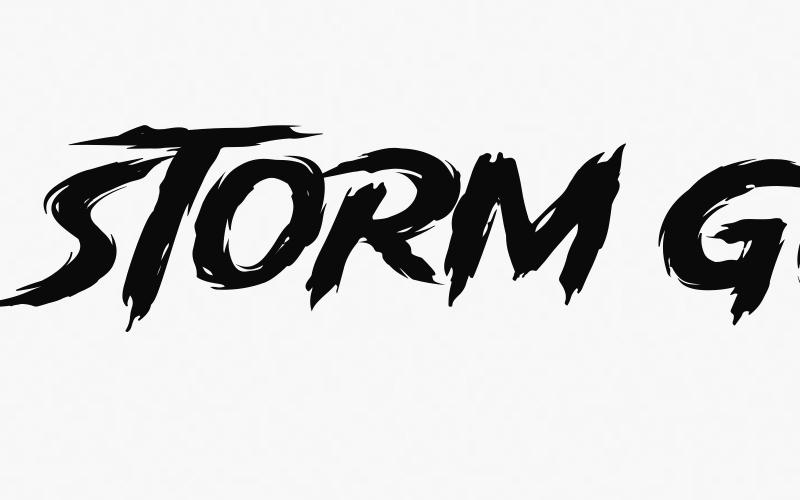 Storm Gust Font