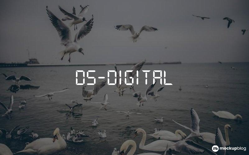 DS-Digital-Schriftart