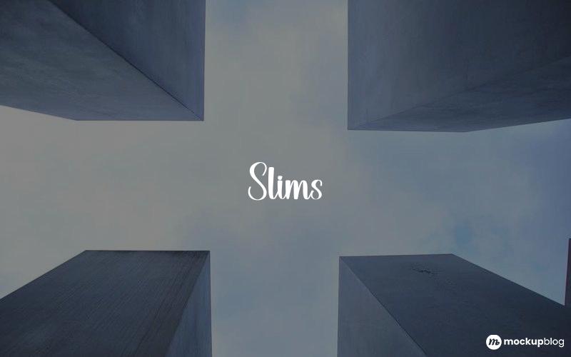 Slims Font