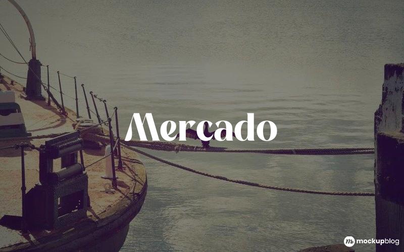 Mercado Schriftart