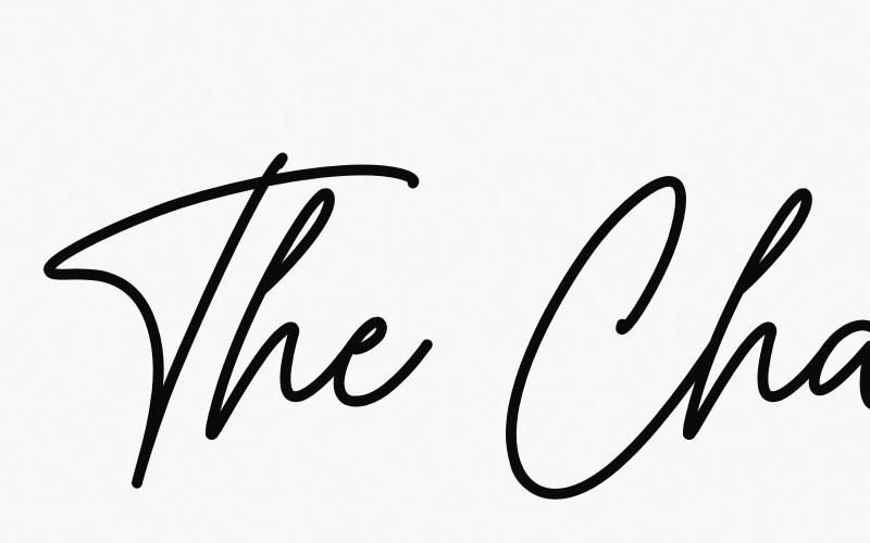 The Chairman Schriftart