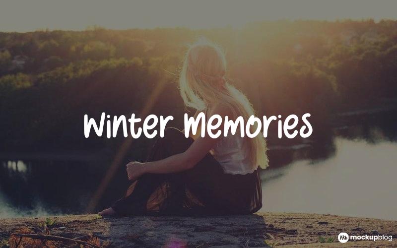 Winter Memories Font