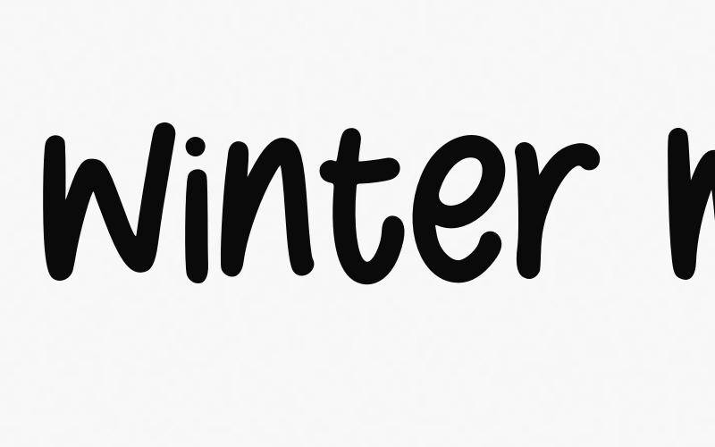 Winter Memories Font