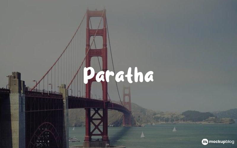 Paratha Font