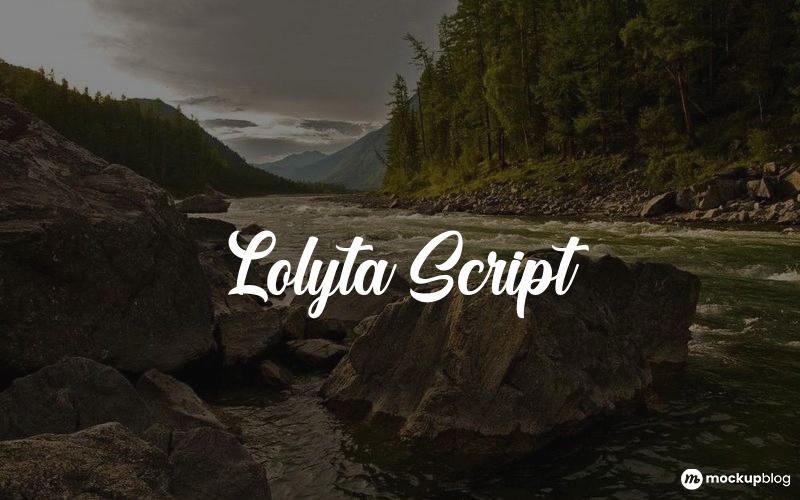 Lolyta Script Schriftart