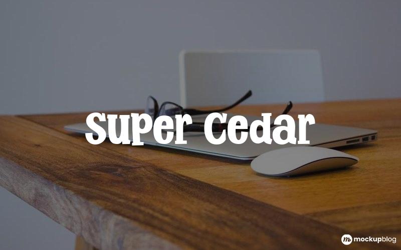 Super Cedar Font