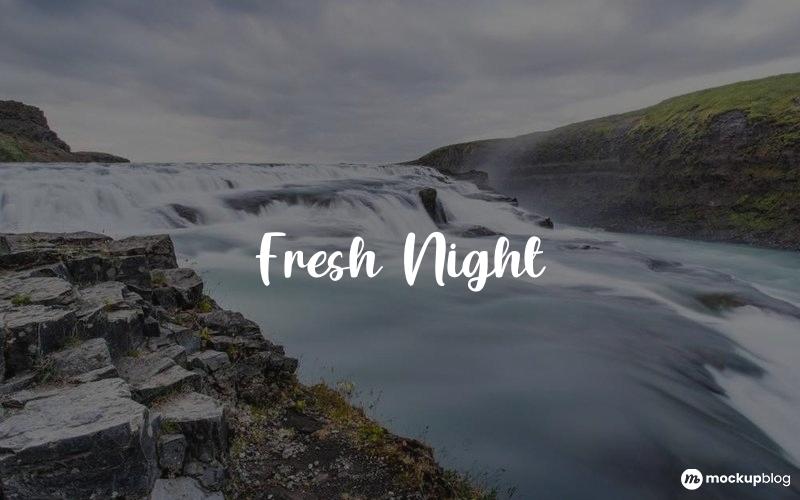 Fresh Night Font