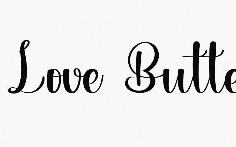 Love Butter Schriftart