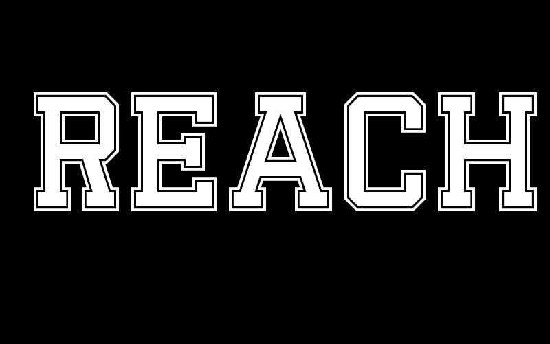 Reach Fill & Outline Font