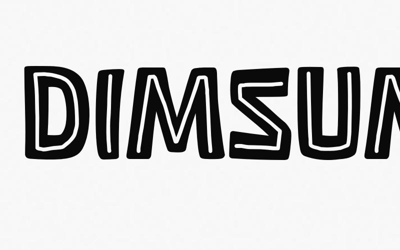 Dimsum Week Font