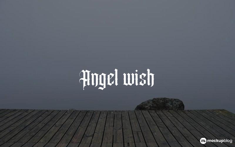 Angel wish Font