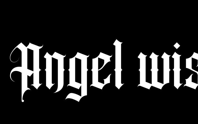 Angel wish Font