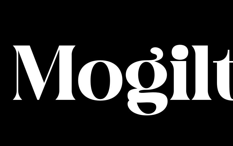 Mogilte Schriftart