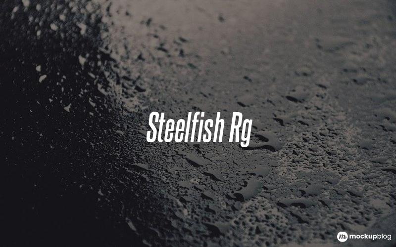 Steelfish Rg Font