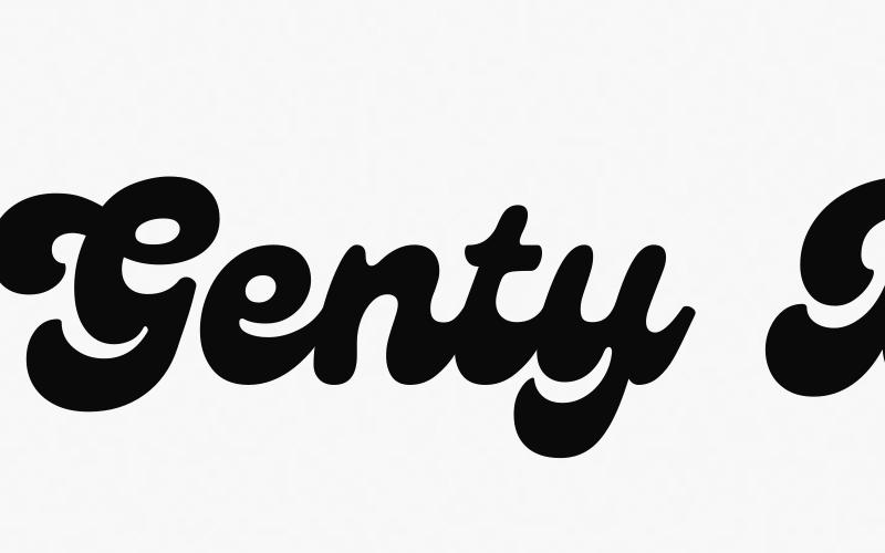 Genty Demo Font