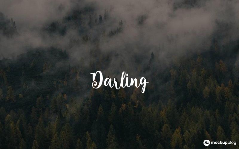 Darling Font