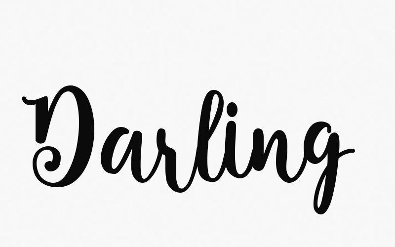 Darling Font