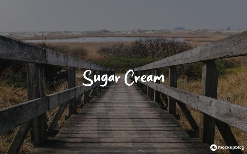 Sugar Cream Font