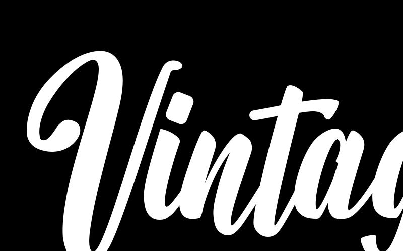 Vintage Font