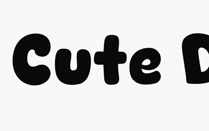 Cute Dino Font