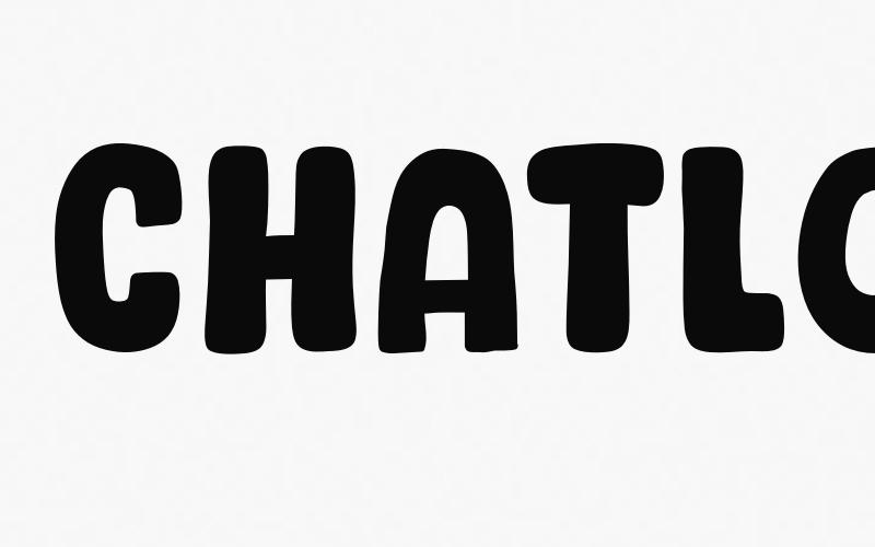 Schriftart Chatlong