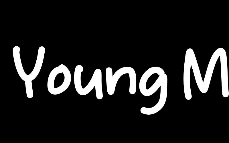 Young Man Font