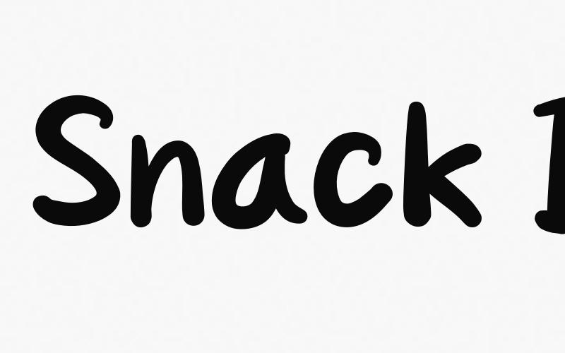 Snack Box Font