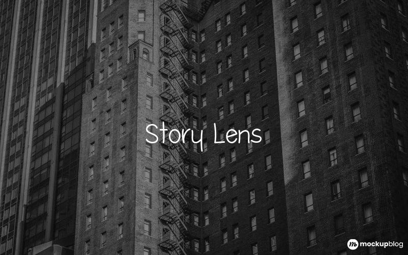 Story Lens Font