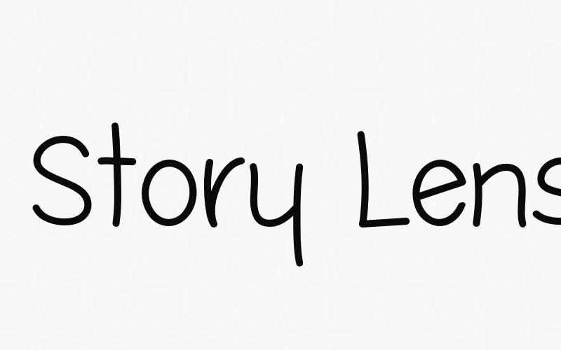 Story Lens Font