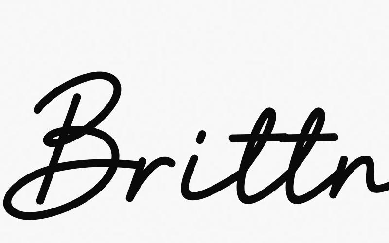 Brittney Signature DEMO! DEMO! Font