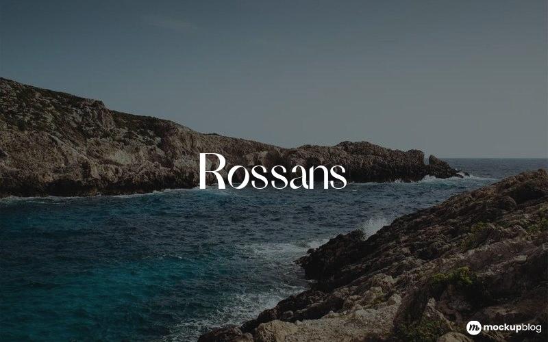 Rossans Font