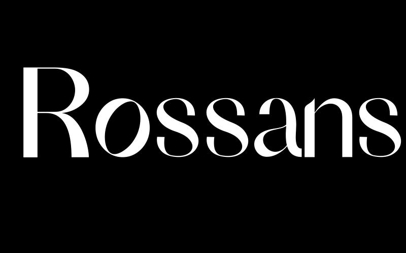 Rossans Font