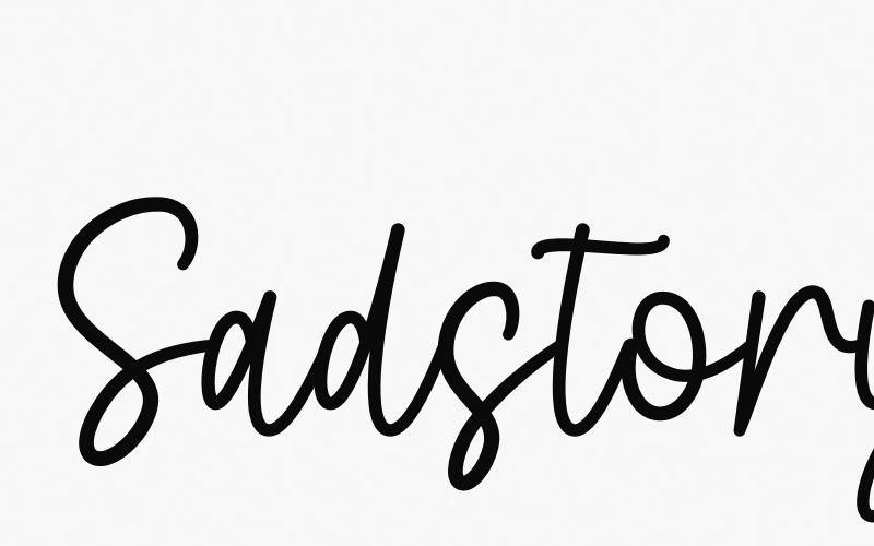 Sadstory Font