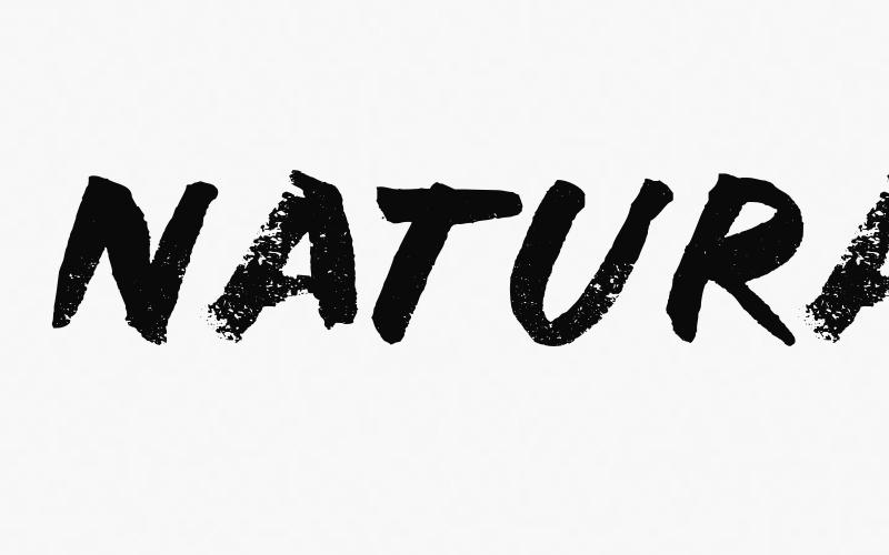 Natural Rough Demo Font