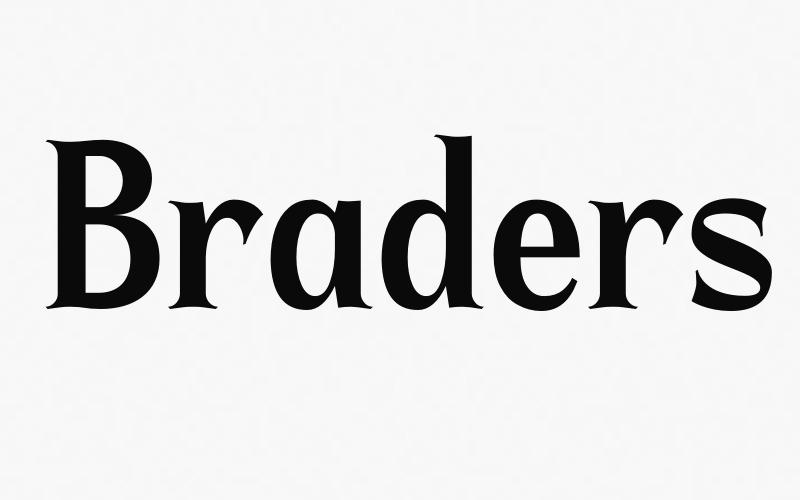 Braders Font