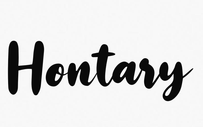 Hontary Schriftart