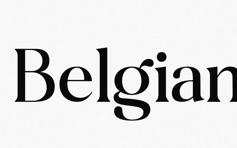 Belgiano Serif Yazı Tipi