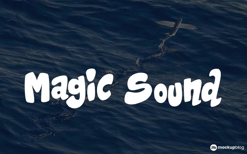 Magic Sound-Schriftart