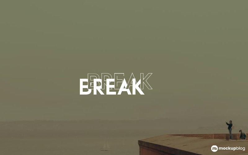 Break Font