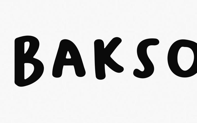 Bakso Sapi Schriftart