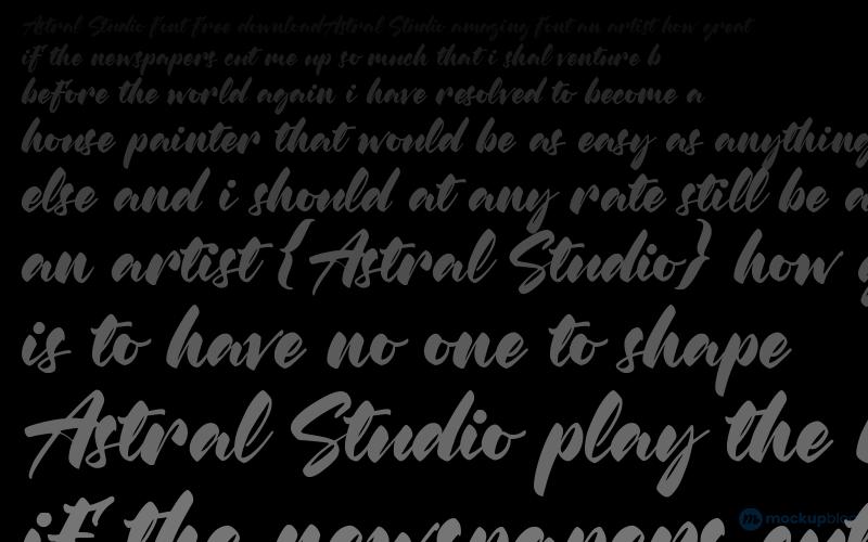 Astral Studio Font