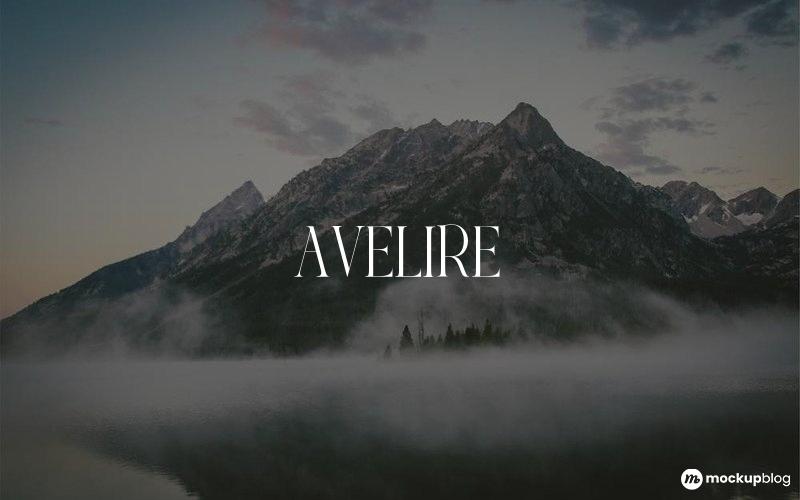 AVELIRE Font