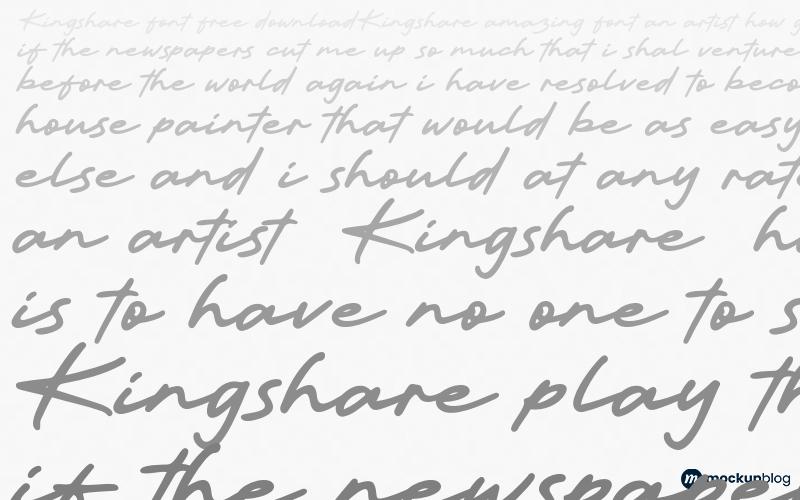 Kingshare Font